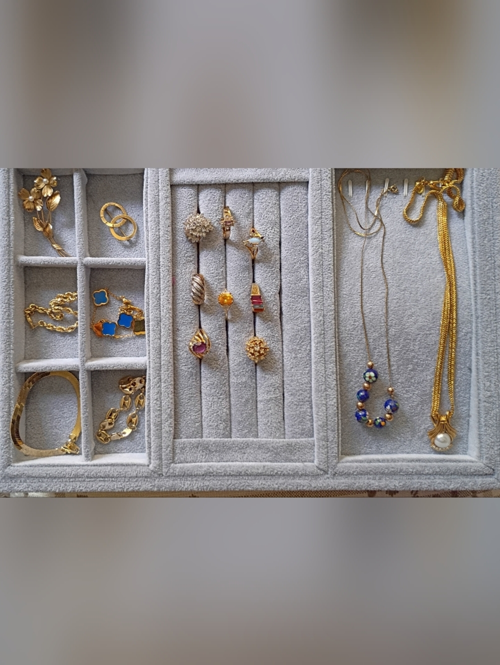 Gold-GE , Gold Plated And Gold Field Lot Of Jewelry